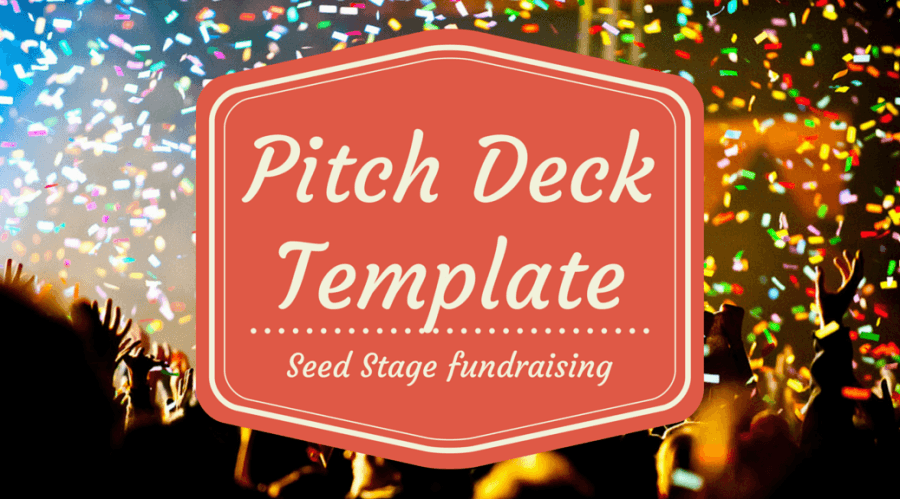 Pitch deck template startups investment