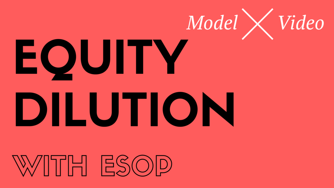 Equity dilution with ESOP