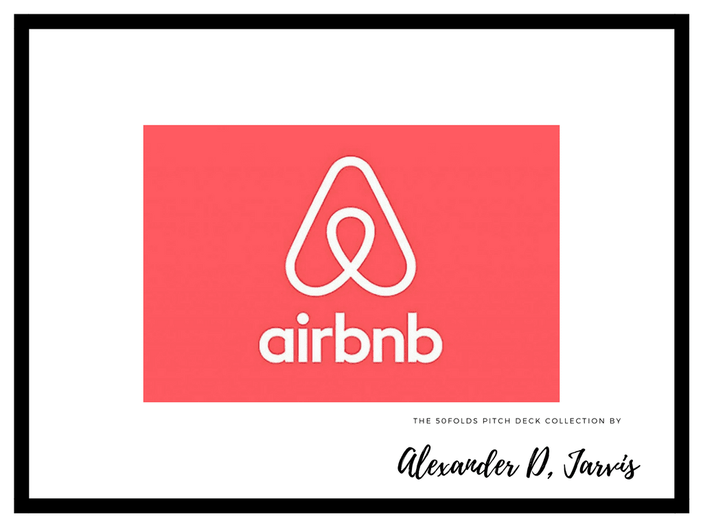 Airbnb pitch deck at seed stage investment