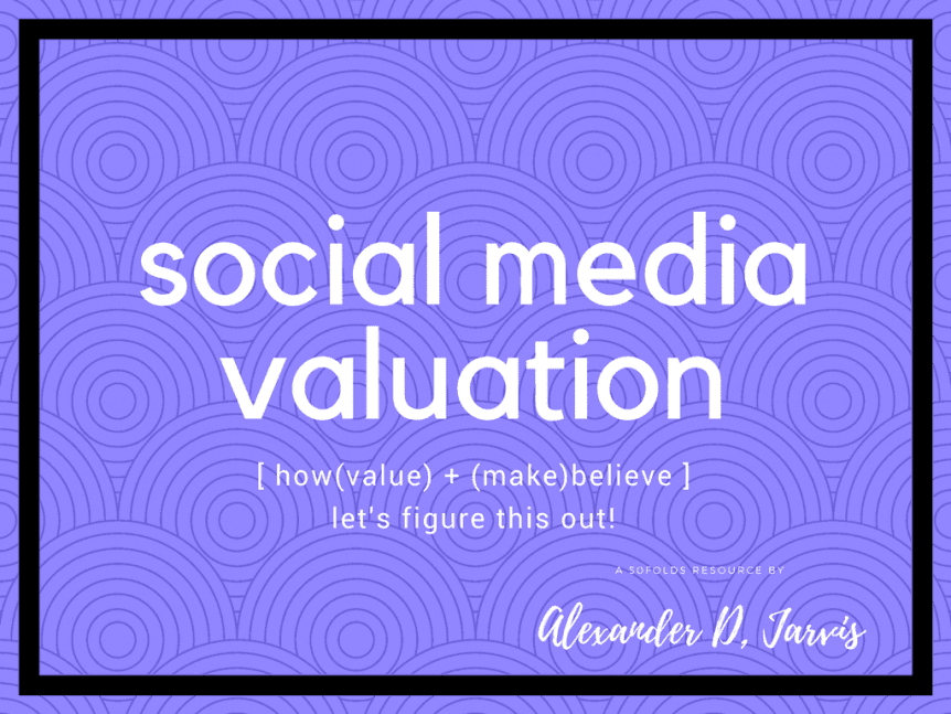 Social media valuation