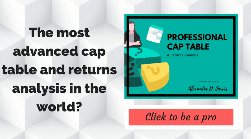 The most advanced cap table and returns analysis in the world?