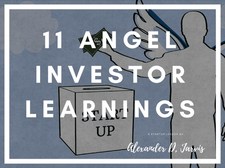 Angel investor learnings