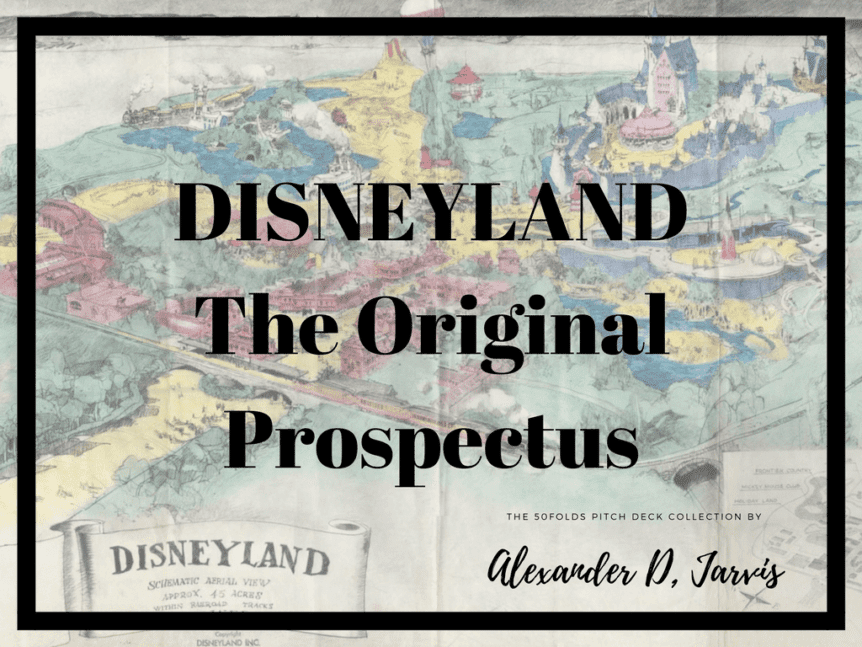 Disneyland pitch deck original prospectus