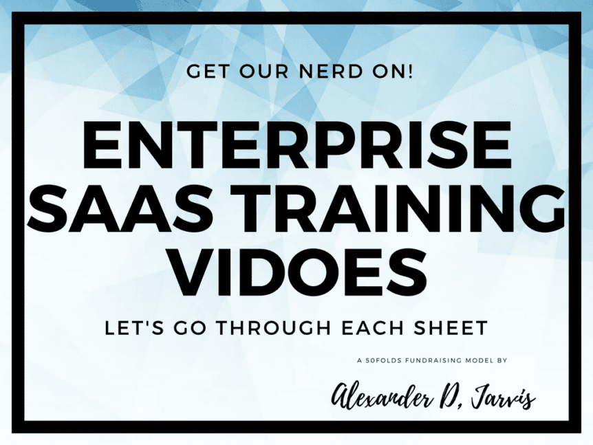 Enterprise SaaS financial fundraising model training videos