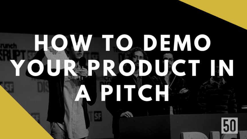 Demo pitch deck fundraise