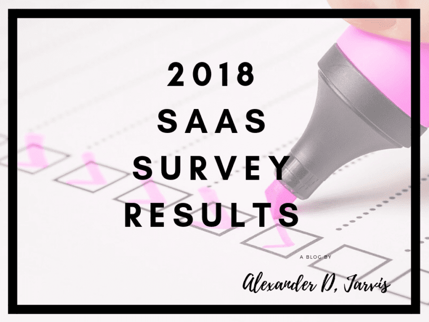 2018 saas survey results