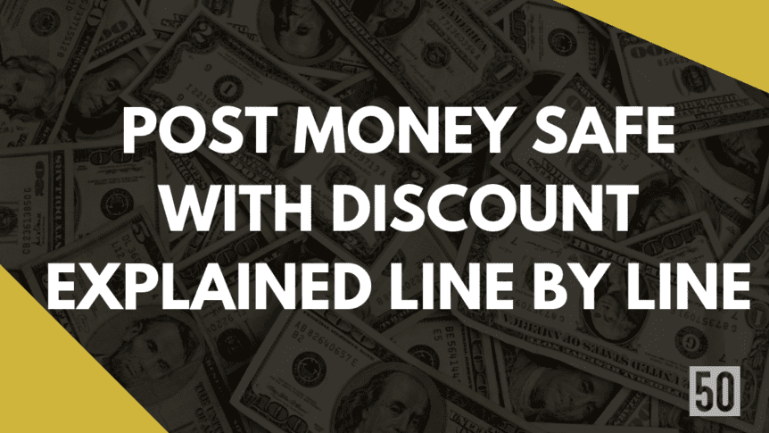 Post Money SAFE with Discount Explained Line by Line