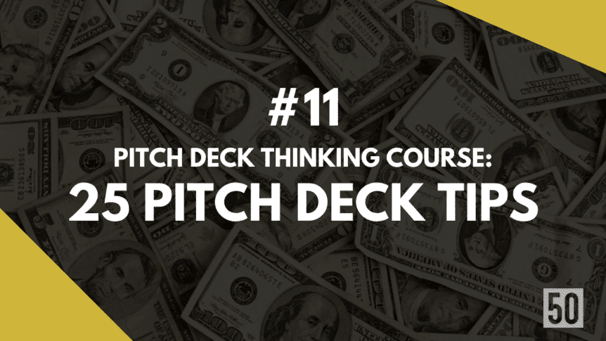 25 Pitch deck tips