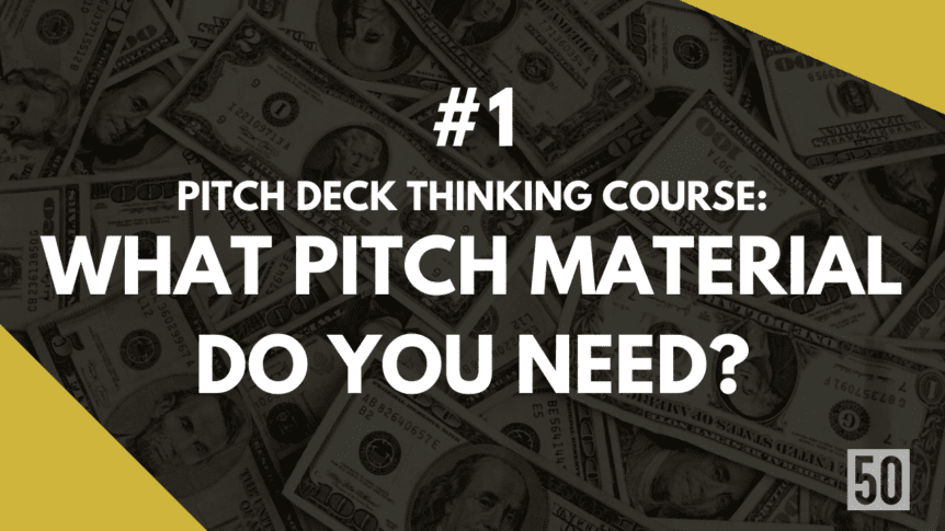 What pitch material do you need?