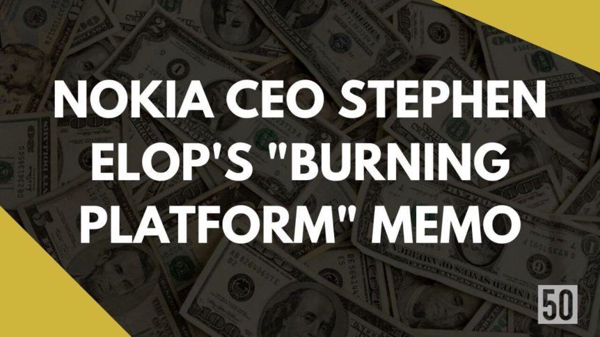 stephen elop burning platform memo