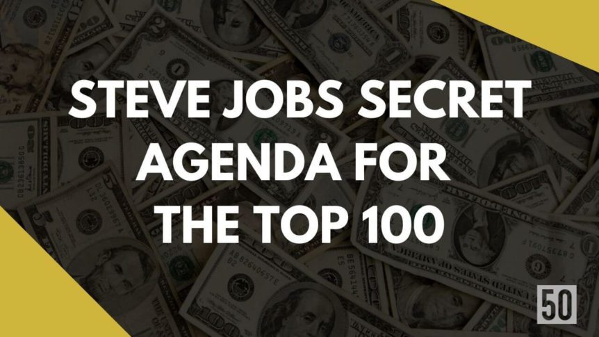 steve jobs top 100 email