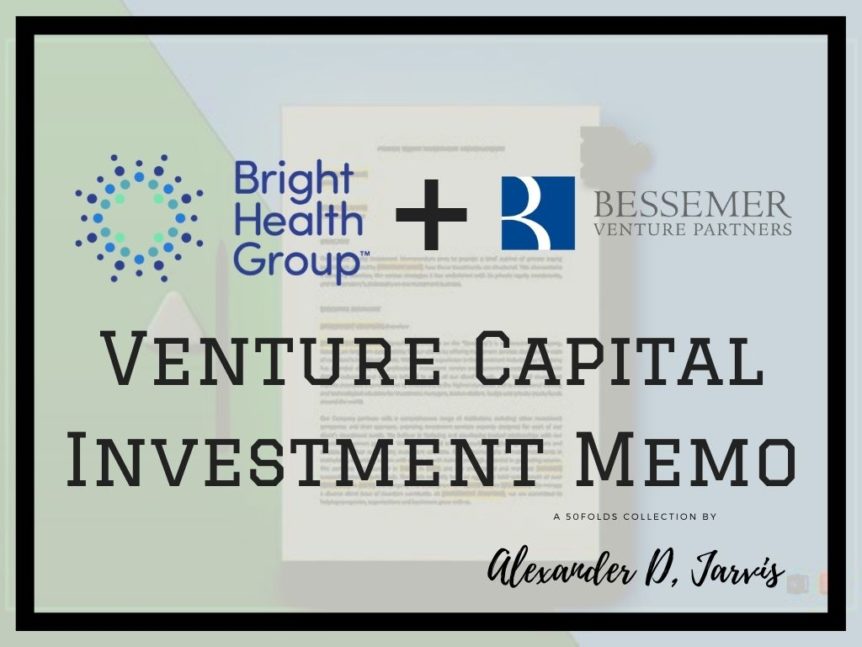 Bessemer venture capital investment memo Bright Health Group