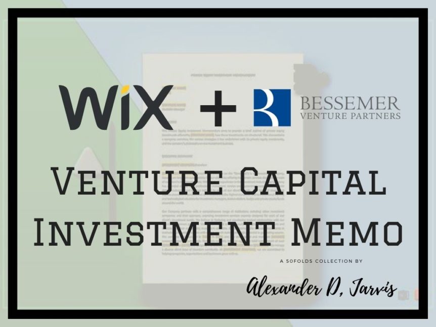 Bessemer venture capital investment memo wix