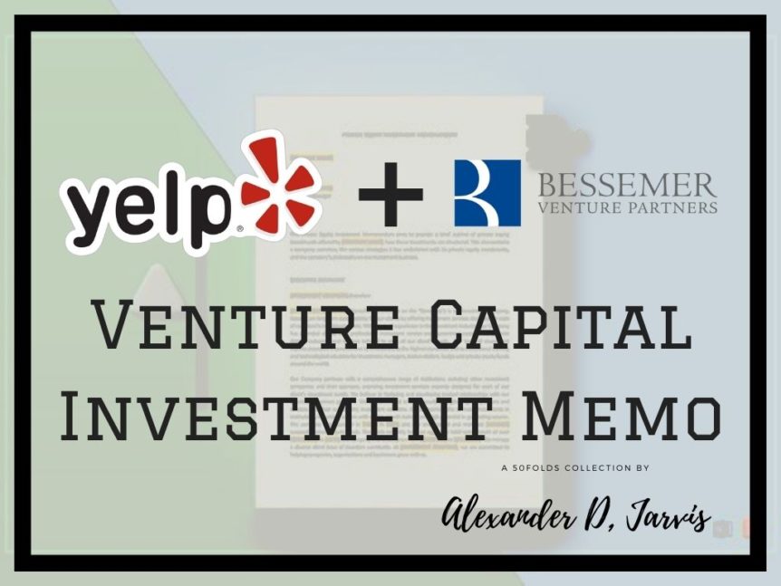Bessemer venture capital investment memo yelp