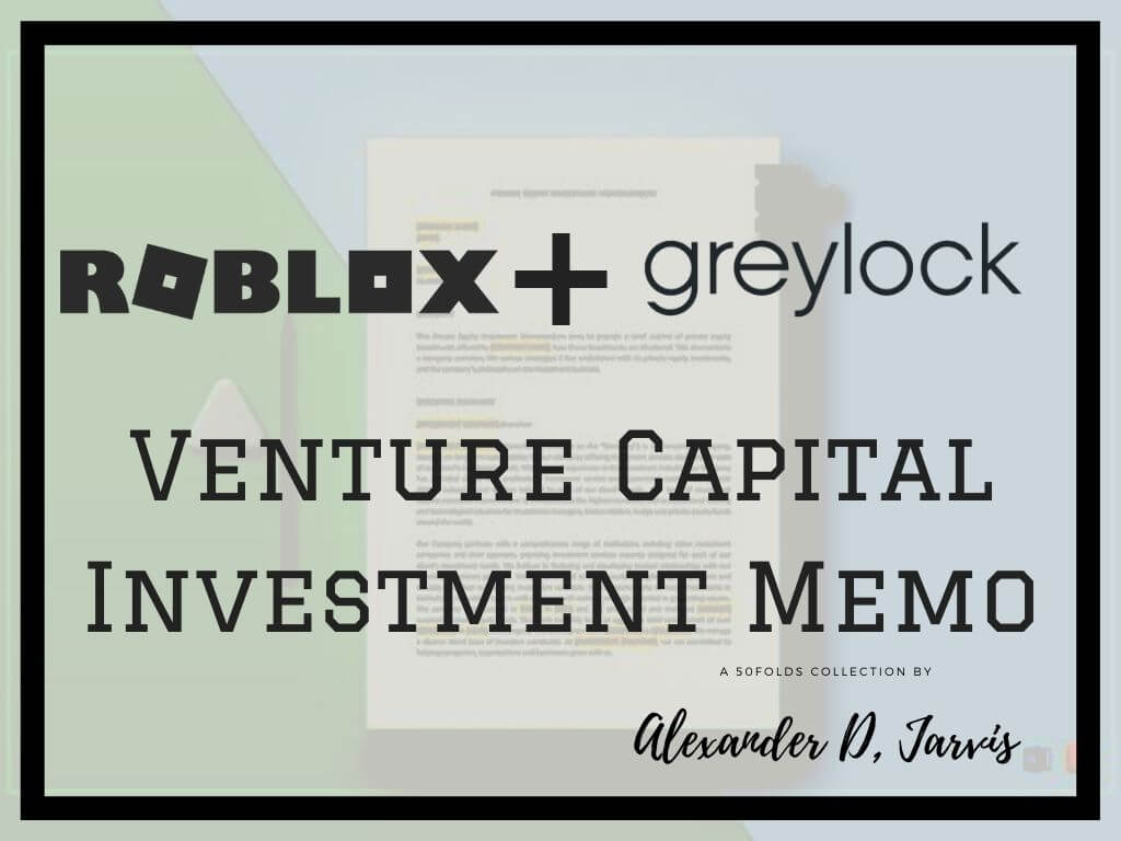 Roblox investment memo