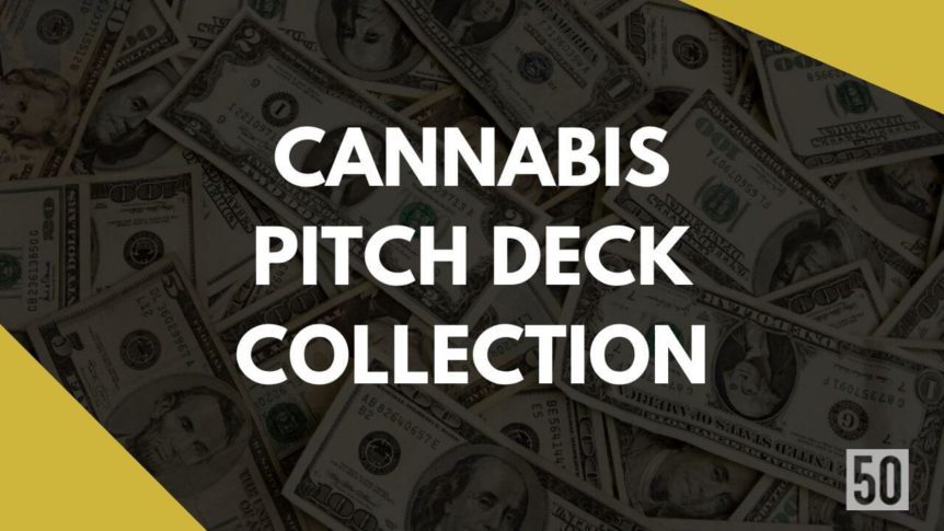 cannabis pitch deck collection
