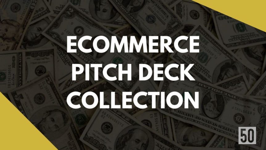 ecommerce pitch deck collection