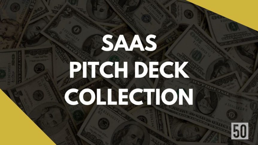 saas pitch deck collection