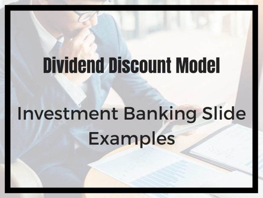 dividend discount model