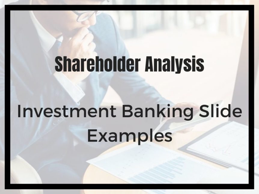 shareholder analysis