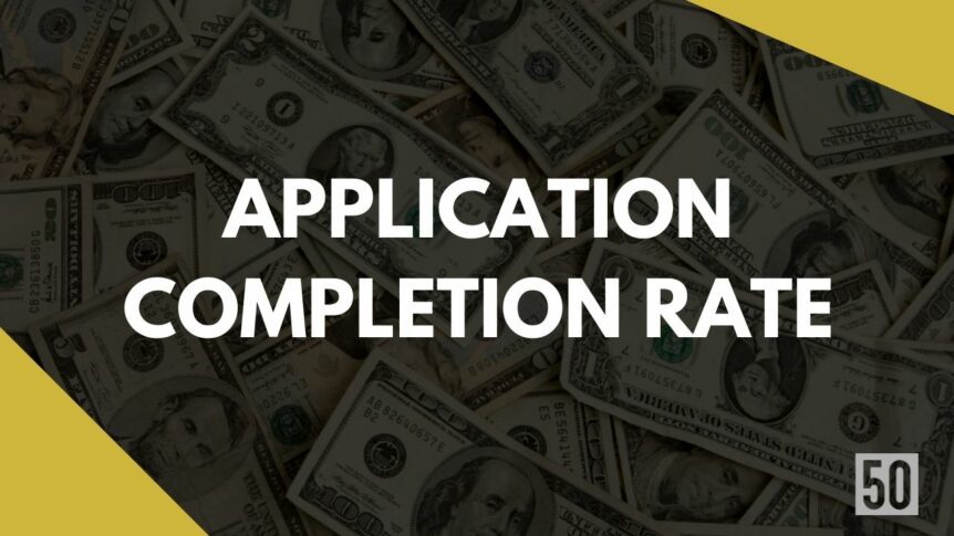 Application Completion Rate