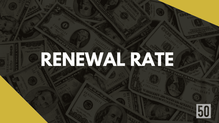 renewal rate